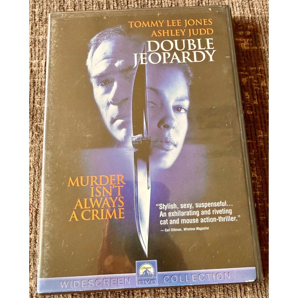 Paramount Double Jeopardy DVD Excellent 1999 Thriller Movie